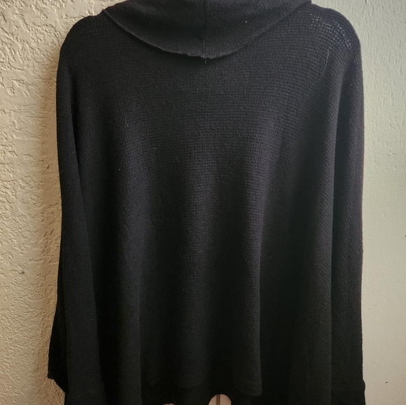 maurices- cowl neck light weight poncho - Picture 3 of 7